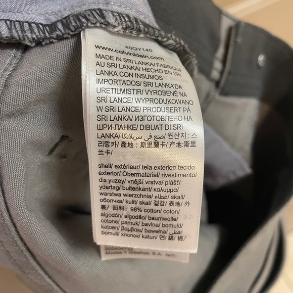 Men’s Calvin Klein Slim fit pants - Picture 6 of 8